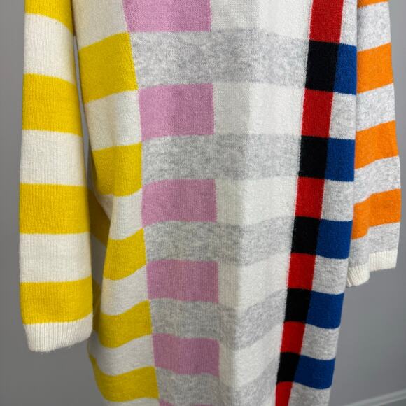 Lego x Target Multicolor Striped Open Front Duster Limited Sweater Cardigan EUC - Picture 3 of 14